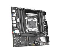 Scheda madre Kit scheda madre Fit For X99 MAX LGA 2011-3 con CPU E5 2698 V4 + 4 * 32 GB = 128 GB DDR4 RAM Xeon X99 Combo placa Kit Quad channel SATA 3.0