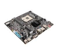 Scheda Madre Mini ITX HM65, Scheda Madre LGA 988 DDR3 per 2 3rd per SNB IVB per CPU I3 I5 I7 PGA, Scheda Madre per PC da Gioco CPU con Fattore di Forma ITX per PC All In One