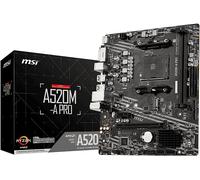 MSI A520M-A PRO scheda madre AMD A520 Socket AM4 micro ATX