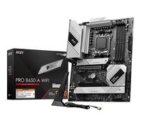 MSI PRO B650-A WIFI Scheda madre, ATX - Supporta processori AMD Ryzen 9000 / 8000 / 7000 Series, AM5 - Memory Boost DDR5 7600+MHz/OC, 2 x PCIe 4.0 x16, 3 x M.2 Gen4, Wi-Fi 6E