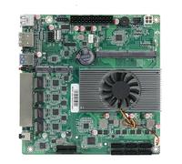 Scheda madre N100 NAS DDR5 6* SATA3.0 4X I226 2.5G ITX 17x17CM 2* M.2 1XPCIE for router software, server di archiviazione NAS fai da te(Motherboards)