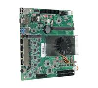 Scheda madre N100 NAS DDR5 6* SATA3.0 4X I226 2.5G Mini ITX 17x17CM 2* M.2 1XPCIE for router software, server di archiviazione NAS fai da te(Motherboard+CPU+RAM)