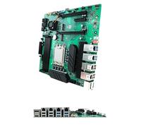 Scheda madre NAS chip Z690, scheda madre industriale supporta processori Intel 12/13/14th LGA1700 4x2.5G rete i226, 8xSATA, 4K DP HDMI, slot PCIE X16/X4, 4* M.2 NVMe, 4* DDR4, Soft Router Firewall