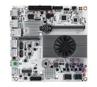 Scheda madre NAS Mini ITX 10Gbps NAS a 8 alloggiamenti adattabile per supportare 8sata One 10Gbps porta elettrica Due porte elettriche 2.5G Due m.2 nvme Due pcie3.0 Type-c 10Gbps (N150+2x8643)