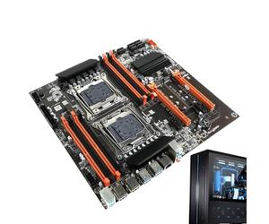Scheda madre PC X99 compatibile con USB DDR4, scheda madre canale | Potente aggiornamento per PC desktop, supporta la moderna architettura CPU per il lavoro da casa, l'ufficio o le configurazioni