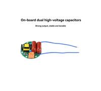 Scheda Madre per Lampada Antizanzare 3,7-5V con Doppi Condensatori da 4000V e LED UV, Accessori DIY