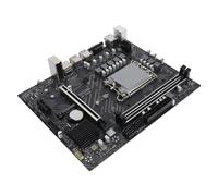 Scheda Madre per PC Desktop, per CPU Core 13a 12a Generazione, DDR4 2133HMz, Slot PCIe 4.0 X16, Porta (Scheda madre H610 + kit di memoria da 8 GB X 2)
