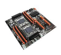 Scheda madre per videogiochi per computer, scheda madre X99 256 GB CPU, scheda madre per PC a doppio canale, scheda madre USB 3.0 per PC, scheda con fattore di forma ridotta, compatibile con Ethernet