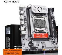 Scheda madre QIYIDA X99 D4 TPM2.0 LGA 2011 3 con slot M.2 Supporto X99 C612chip DDR4 Memoria SATA3.0 USB3.0 PCI16X