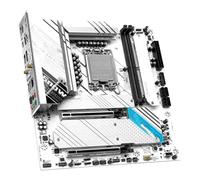 Scheda madre Scheda madre da gioco Fit For JGINYUE Z790M Snow Dream DDR5 for PC Lga1700 con interfaccia ad alta velocità 2.5G e WIFI