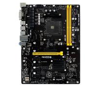 Scheda madre Scheda madre desktop Fit For B350 BIOSTAR TB350-BTC BTC ETH PRO 6GPU 6PCIE DDR4 for scheda di mining AM4 32GB DVI SATA3