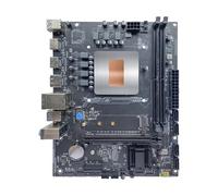 Scheda Madre Scheda madre fai-da-te Fit For LGA 1151 Kit combinato CPU Interposer i7 7820HQ 4C8T 2.9-3.9Ghz DDR4 base placca con processore PC Completo