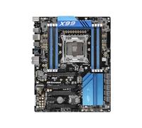 scheda madre Scheda madre Fit For ASROCK X99 EXTREME4 ATX LGA 2011-3 for CPU E5-2666 V3 I7-5820K E5-2680 V4 DDR4 (256 GB) M.2 Office