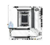 scheda madre Scheda Madre Fit For JGINYUE B650 Snow Dream M-ATX Supporto Ryzen7000/8000/9000series MAX 9800X3D/9950X3D DDR5 RAM PCIe16*2 M.2 * 3 No WiFi