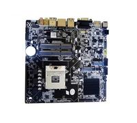 scheda madre Schede madri industriali Fit For ITX HM65 Dual Channel DDR3 Mini Board PGA988 Scheda madre integrata con CPU di seconda e terza generazione
