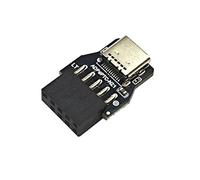 Scheda madre USB 2.0 9Pin a USB C Connettore Anteriore Convertitori USB2.0 Header Adattatore USB2.0 Extender Card Port Per PC