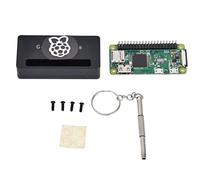 Scheda madre WIFI 40 pin pre-saldata GPIO header per Raspberry WH nero - Connettività wireless, guscio in lega di alluminio, uscita video 1080p60 (nero)