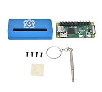 Scheda madre WIFI 40PIN pre-saldata GPIO Header per Raspberry WH Nero - Connettività wireless, guscio in lega di alluminio, uscita video 1080p60 (blu)