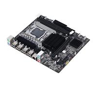 Scheda madre X58, 2 × DDR3 DIMM CPU Slot LGA 1366 Scheda madre da gioco, USB 2.0 SATA Port PCB Scheda madre Supporto memoria ECC, una presa di alimentazione a 8 pin, un connettore di alimentazione a