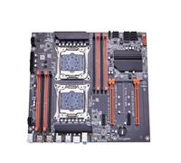 Scheda madre X99 Dual Chip X99 C612 Supporta CPU LGA 2011-3 DDR4 RA-M NVME NGFF M.2 USB3.0 SATA3.0 PCI16X