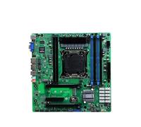 Scheda madre X99 for server C612 NAS Build Support E5 V3 V4 DDR4 Max 384 GB 2xM2 NVME 10xSATA 3.0(E5 2680 V4,16GB 2400MHZ X 6_MOTHERBOARDS)