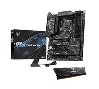 Scheda madre Z890 GAMING PLUS WIFI6E, ATX, supporta processori Intel Core Ultra (serie 2), memoria LGA 1851-DDR5 (fino a 9200 + MT/s OC), 1xPCIe 5.0x16,1xM.2 Gen5, Wi-Fi + RAM DDR5 ad alta velocità 16