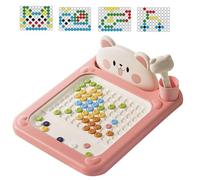 Scheda magnetica per bambini: pad da disegno con magnete da viaggio, giocattolo educativo di apprendimento, scheda di scrittura interattiva | Set di penne creative per bambini piccoli,