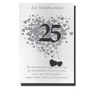 Scheda matrimonio nozze d' argento matrimonio 25 anni quattro stagioni - Buste