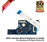 Scheda MCU controller tastiera Dell Alienware m15 R5 con cavo LS-K792P 0VXNJ