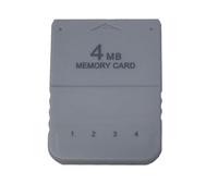 Scheda memoria leggera e robusta da 4 per sistemi PS1 con giochi carte elevati, salva memoria per l ' archiviazione della console gioco, dotata struttura ABS a lettura e scrittura rapida