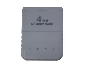Scheda memoria leggera e robusta da 4 per sistemi PS1 con giochi carte elevati, salva memoria per l ' archiviazione della console gioco, dotata struttura ABS a lettura e scrittura rapida