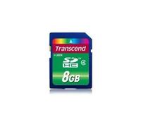 Scheda memoria Secure Digital SD HC 8 GB Transcend 4 MB/s