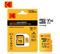 Scheda Micro SD originale Kodak Scheda di memoria di classe 10 da 128 GB Scheda Flash da 64 GB 256 GB 32 GB V30 U3 cartao de memoria per registratore di guida