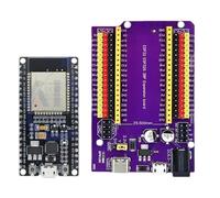 Scheda microcontroller ESP32S - Modulo di sviluppo a 38 pin, kit di espansione IoT WiFi Bluetooths, scheda breakout ESP 32 | Controller intelligente per impieghi gravosi per l'elettronica robotica di
