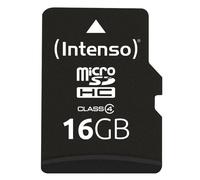 Scheda MicroSD Intenso 3403470 16 GB Classe 4 con adattatore SD