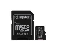 Scheda MicroSD Kingston Canvas Select Plus 64GB UHS-I Classe 10 100MBs con Adattatore