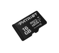 Scheda MicroSD Patriot PSF16GMDC10 16GB Classe 10 UHS-I 80MB/s Nera