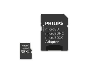 Scheda MicroSD Philips FM25MP45B/00 256GB UHS-I Classe 10 80MB/s V10