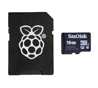 Scheda microSD Raspberry RB-NOOBS-16GB-PI4 16GB NOOBS Preinstallato Raspberry Pi 4B