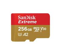 Scheda MicroSD SanDisk Extreme 256GB UHS-I Classe 10 190MB/s 130MB/s