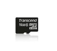 Scheda microSD Transcend 16GB Class 10 UHS-I MLC Nero Rosso