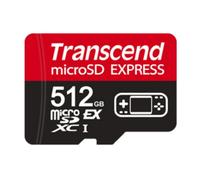 Scheda microSD Transcend USD710S 512 GB 900 MB/s Rosso Nero