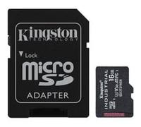 Kingston Technology Industrial 16 GB MicroSDHC UHS-I Classe 10