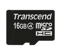 TS16GUSDC4 - Scheda di memoria MicroSDHC da 16 GB, Transcend Classe 4