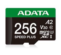 Scheda microSDXC ADATA Speed Plus 256 GB UHS-I U3 A2 V30 Classe 10