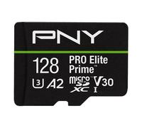 Scheda MicroSDXC PNY PRO Elite Prime da 128 GB 200 MB/s UHS-I U3 V30 A2 con adattatore SD