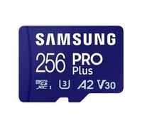 Scheda MicroSDXC Samsung MB-MD256S PRO Plus 256GB 180 MB/s UHS-I V30 A2 Blu