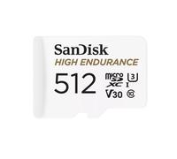 Scheda MicroSDXC SanDisk SDSQQNR-512G-GN6IA 512 GB Classe 10 Bianco