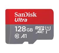 Scheda MicroSDXC Sandisk SDSQUAB-128G-GN6MT 128 GB UHS-I U1 A1 140 MB/s x2 con adattatore SD