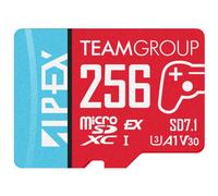 Scheda microSDXC Team Group APEX 256GB U3 A1 V30 fino a 800/700 MB/s